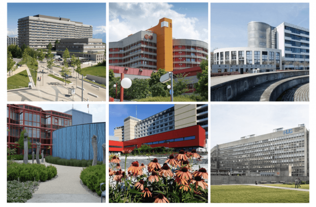 Hôpitaux publiques en Suisse Romande