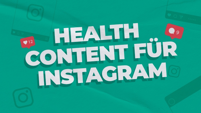health content für instagram